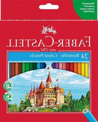Produktbild von Bunte Hexagonal-Kreiden 24er-Set