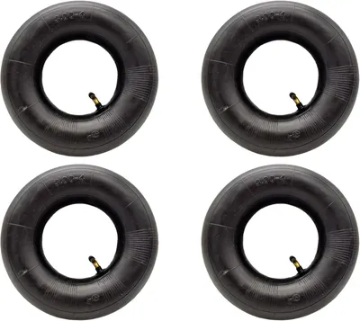 Produktbild von 4 x ® Sackkarrenschlauch Sackkarre Schlauch Ersatzschlauch Ventil Reifenschlauch 260 x 85 mm