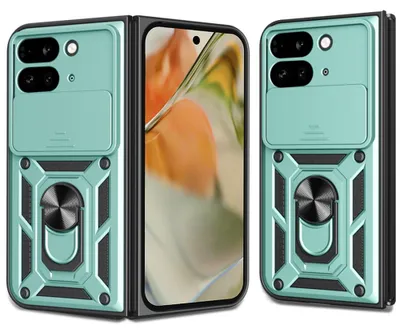 Produktbild von Techsuit Camshield Back Cover Hülle für Google Pixel 9 Pro Fold - Grün