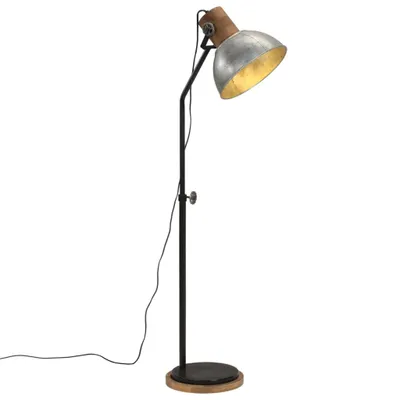 Produktbild von Stehleuchte 25 W Vintage Silbern 30x30x100-150 cm E27