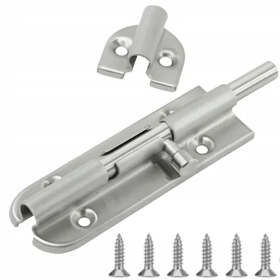 Image de Handmet Loquet de Porte Inox Acier Inoxydable Sécurité 100mm