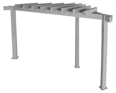 Obrázek produktu pro Sojag Lima 1010 hliníková pergola s trojúhelníkovou sluneční plachtou