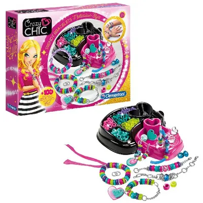 Obrázok produktu pre Clementoni Bracciali Multicolor, Detská remeselná súprava, 7 rok / roky, Netoxické, Kov, Plast, Viacfarebný