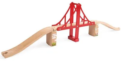 Image de Pont suspendu story - janod - j08557 - accessoire circuit train