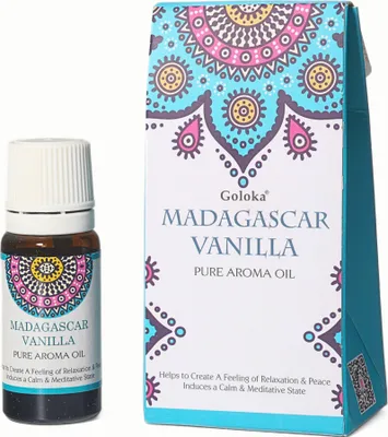 Produktbild von Goloka Duftöl - Naturdüfte für Aromatherapie, Diffusor, Duftlampe | (Madagaskar Vanille)