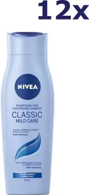Obrázok produktu pre NIVEA 12x Nivea šampón - Classic Mild Care 250 ml