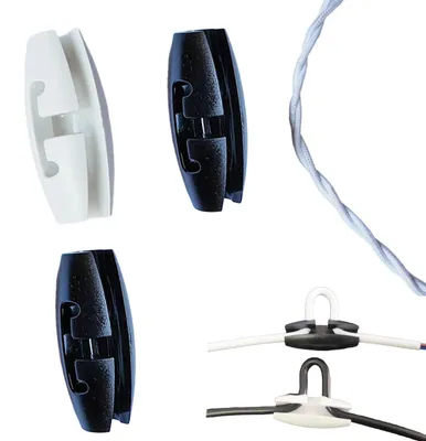 Produktbild von 3 Stück Kabelverlängerungen für Pendelleuchten, Seillängeneinsteller für einen Durchmesser von 6,5 - 7,5 mm