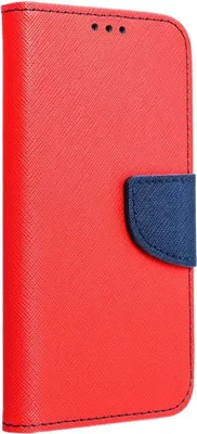 Produktbild von Buch Tasche "Fancy" kompatibel mit XIAOMI 13T Handy Hülle Brieftasche mit Standfunktion, Kartenfach Rot-Blau