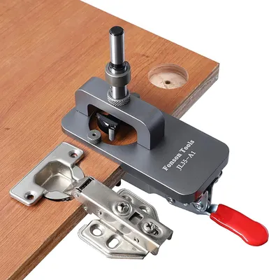 Produktbild von 35 mm Locher für Scharnierbohrungen – Locator Jig Tool für Türschränke