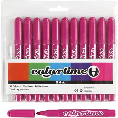 Image de Stylos Jumbo roses, 12pcs.