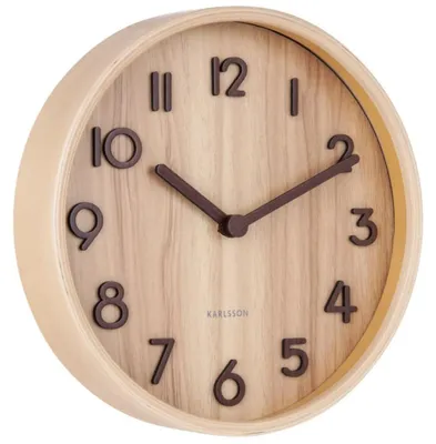 Image de Horloge murale, bois - Karlsson Modèle : KA5809DW