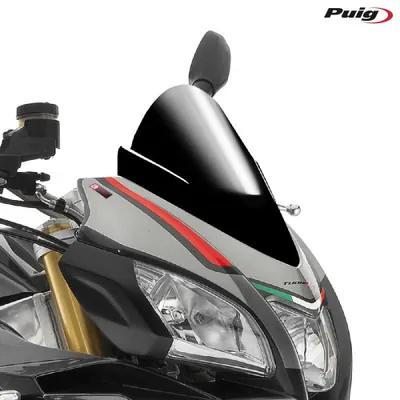 Immagine prodotto di Cupolino PUIG z-racing nero 320x270mm omologato ABE per Aprilia