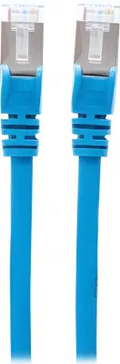 Produktbild von INTELLINET Patchkabel Cat6a-Stecker/Cat7-Rohkabel 7,5m blau