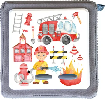 Produktbild von MeinBaby123® Toniebox Schutzfolie | Feuerwehr