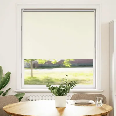 Immagine prodotto di vidaXL Tenda a rullo oscurante bianco crema 95x175cm larghezza del tessuto 90,7 cm