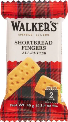 Produktbild von Walkers Pure Butter Shortbread Fingers schottisches Buttergebäck 40g