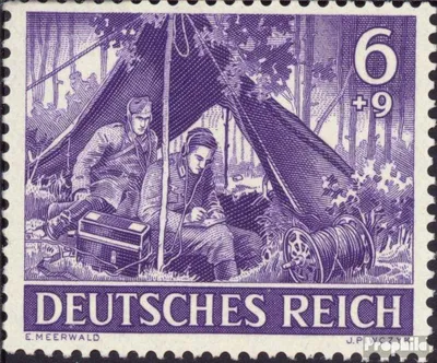 Produktbild von Briefmarken Deutsches Reich 1943 Mi 834 mit Falz Heldengedenktag