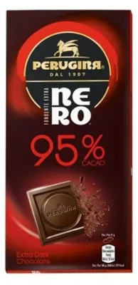 Image de Chocolat noir fondu Extra 95 % de cacao 85 g - Perugina