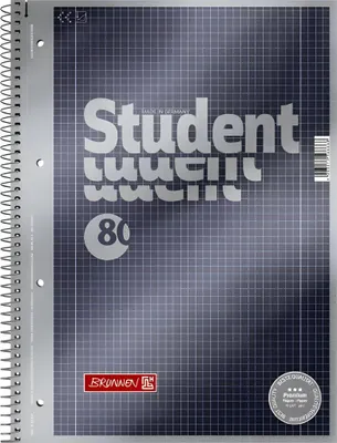 Produktbild von Collegeblock Premium Student A4 90g/qm 80 Blatt Lineatur 28