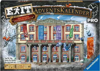 Produktbild von EXIT Adventný kalendár pro - Bláznivé múzeum cestovania v čase