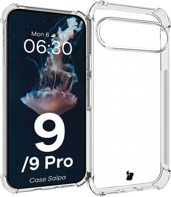 Produktbild von Elastyczne etui Bizon Case Salpa do Google Pixel 9 / 9 Pro, przezroczyste