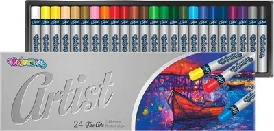 Zdjęcie produktu dla Pastele Olejne Colorino Artist 24 Kolory
