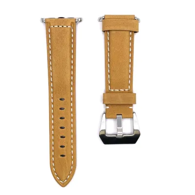 Obrázok produktu pre BStrap Leather Lux remienok na Apple Watch 38/40/41mm, silver/brown