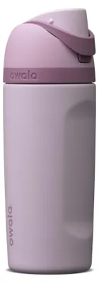 Produktbild von Owala FreeSip Isolierte Edelstahl Trinkflasche mit Strohhalm, 473ml – BPA-frei,