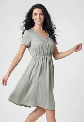Produktbild von CHANCERY damen kleid - olive, XL