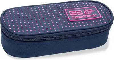 Zdjęcie produktu dla Piórnik CoolPack Campus Dots z zamkiem błyskawicznym