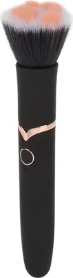 Obrázek produktu pro Elektrický štětec na make-up, automatický štětec na make-up s 10 úrovněmi frekvence, voděodolný, omyvatelný, dobíjecí štětec na make-up pro podkladovou bázi, sypký pudr, tvářenku