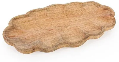 Obrázek produktu pro Dekorativní dřevěné misky – přírodní design z dřeva – rozměry 28 x 14,5 x 2,5 cm