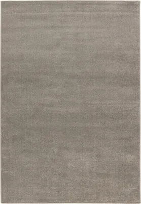 Produktbild von Teppich TERNDY UNI Silber 160x230cm ca. 12mm Florhöhe Soft Touch maschinell gewebt fußbodenheizungsgeeignet