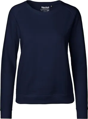 Produktbild von Neutral O83001 | Damen Sweatshirt / 100% Fairtrade Baumwolle - Farbe: Navy - Größe: S