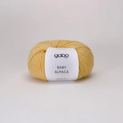 Zdjęcie produktu dla Włóczka Gabo Wool Baby Alpaca 1922 / maślany