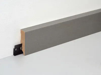 Produktbild von Neuhofer Fußleiste 240 cm x 58 x 15 mm anthrazit