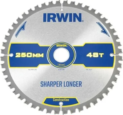 Produktbild von IRWIN Kreissaegeblatt stat. 250/30mm 48ATB