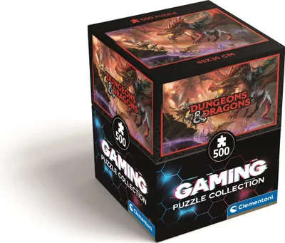 Image de Puzzle CLE 500 Cubes Donjons&Dragons 35561