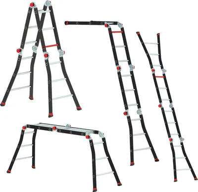 Produktbild von Altrex Varitrex Pro+ Vielzweckleiter 4x3 Sprossen