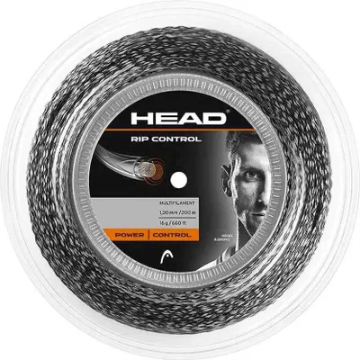 Produktbild von Head Racket Rip Control 200 M Tennisrollen Saite Schwarz 1.30 mm Schwarz 1.30 mm