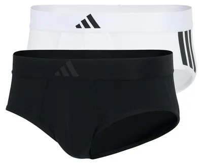 Produktbild von Adidas Herren Unterwäsche Slip 2er Pack - Low Rise Brief (2PK) - Active Flex Cot
