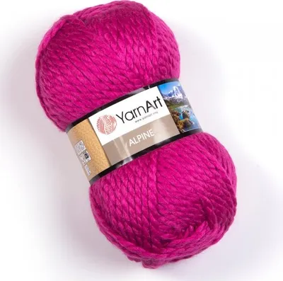 Produktbild von Yarn Art Alpine 343 Purple Strickgarn
