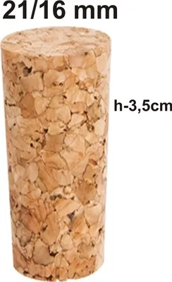Produktbild von Fasskorken KORKEN aus NATURKORK Flaschenkorken NATURKORKEN STOPFEN Spitzkorken
