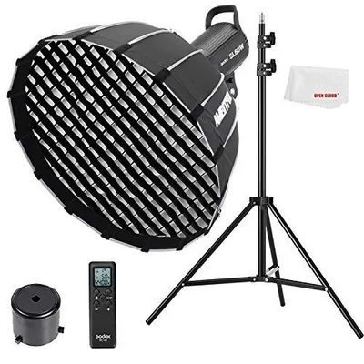 Zdjęcie produktu dla Lampa LED godox sl 60W do studia fotograficznego zestaw softbox