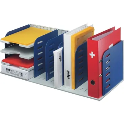 Immagine prodotto di Styro 282-03407.38 Schreibtischablage Polystyrol Blau - Grau (2820340738)