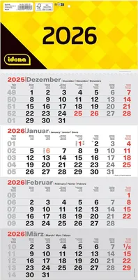 Produktbild von 4 monatskalender