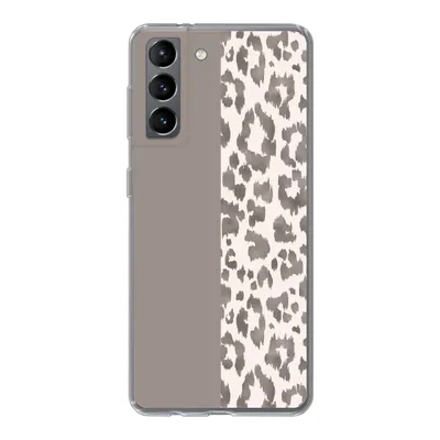 Produktbild von MuchoWow® Handyhülle Schutzhülle Hülle für Samsung Galaxy S21 Mantel - Tiere - Design Silikon Softcase Handy Hülle - Softcase