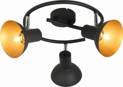 Zdjęcie produktu dla Lampa sufitowa Candellux DISO 98-63434 czarna