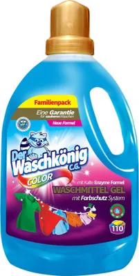 Obrázok produktu pre Prací gél King color prací 3,305 l