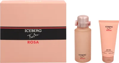 Produktbild von Edt Sprasy 125ml/Body Lotion 100ml Iceberg Twice Rosa Giftset